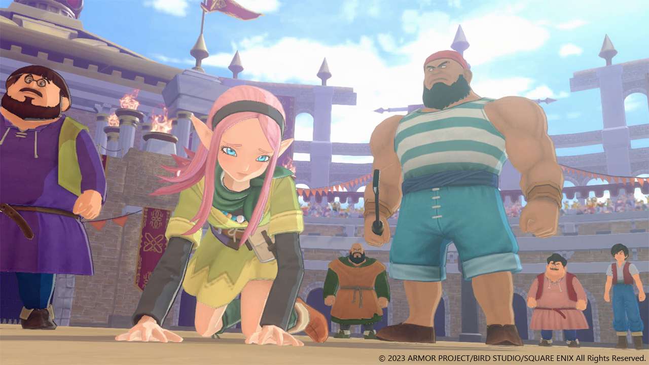 A screenshot from Dragon Quest Monsters 